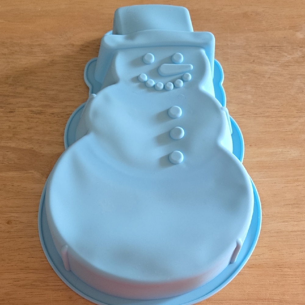 Snowman Silicone Baking Mold